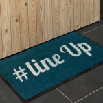 Personnalisation tapis LineUP - Signalétique intérieure - Panokraainem