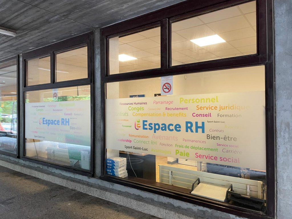 Vitrine - Stickers - Dépoli - Sablé