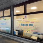 Vitrine - Stickers - Dépoli - Sablé