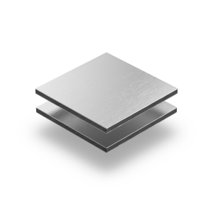 Dibond - Aluminium brossé - 3 mm - Bien choisir le matériau de vos panneaux de signalétique